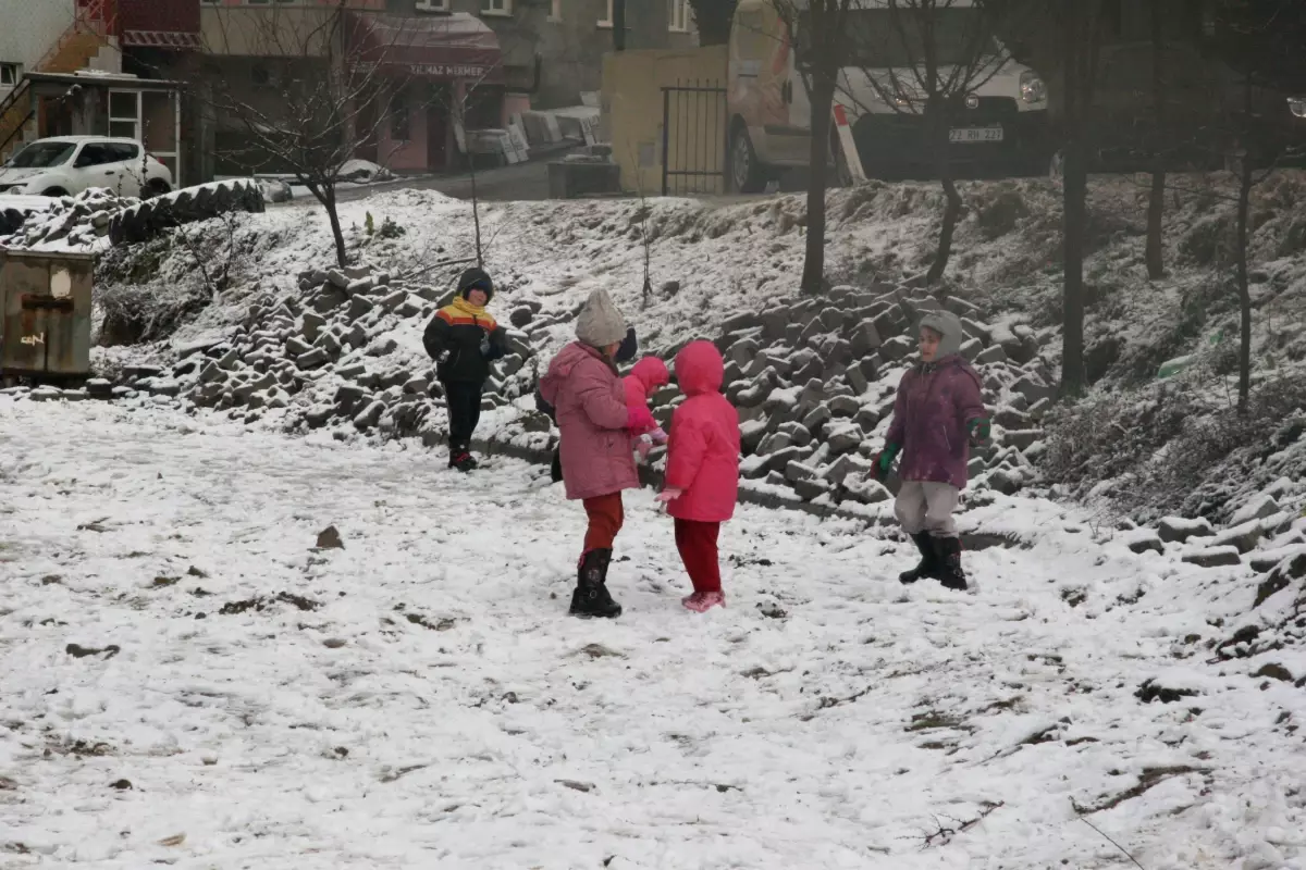 Edirne\'ye Kar Sürprizi