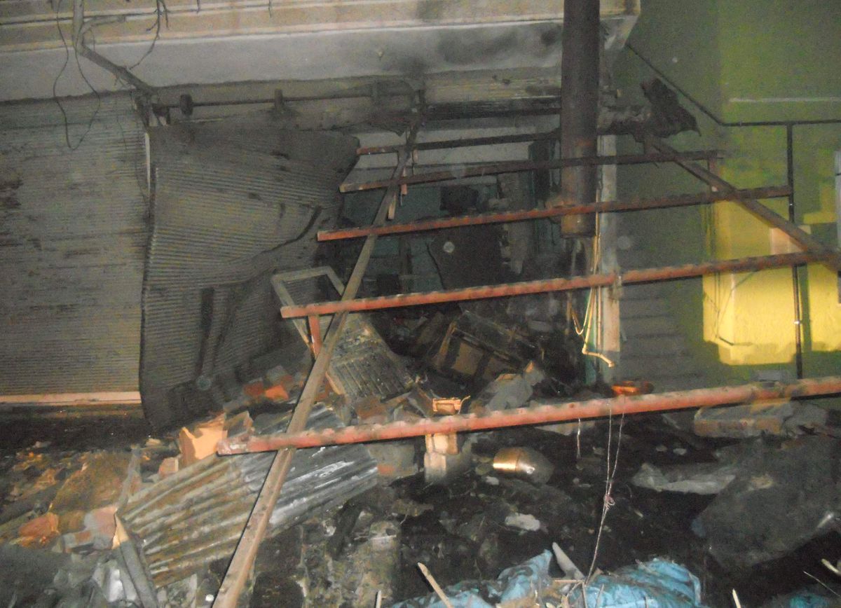 Kalorifer Kazanı Bomba Gibi Patladı