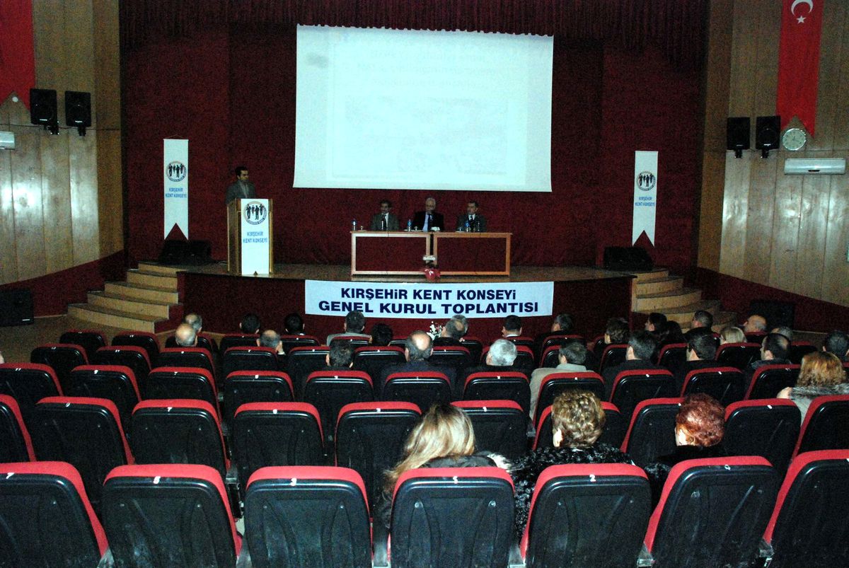 Kırşehir'de Kent Konseyi Toplandı