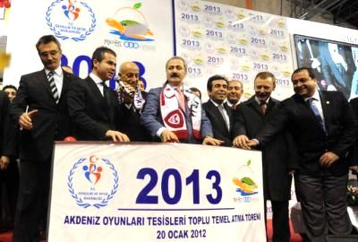 Mersin1akdeniz Oyunları İçin İlk Kazma Vuruldu