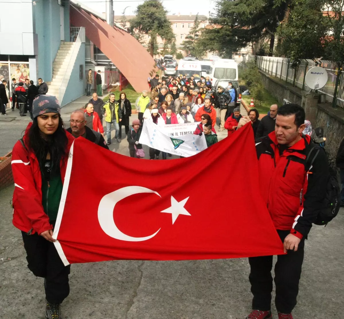 Zigana\'daki Çığ Felaketinde Hayatını Kaybeden 10 Dağcı İçin Saygı Yürüyüşü