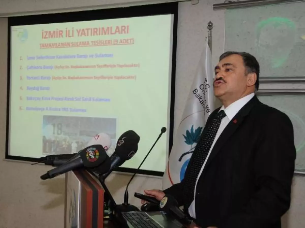 Bakan Eroğlu, Ege İllerine Yapılan Yatırımları Açıkladı