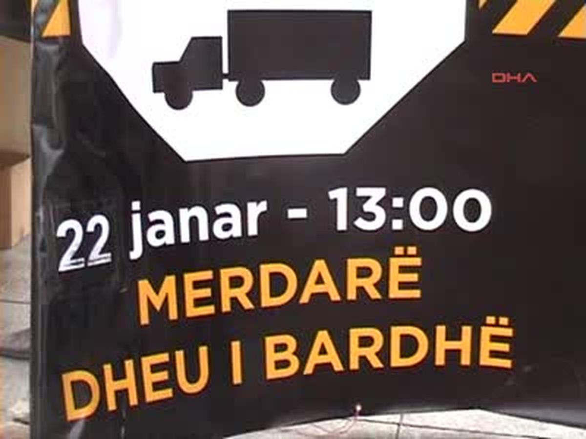 Kosova'da Sınır Kapılarında Protesto Hazırlığı