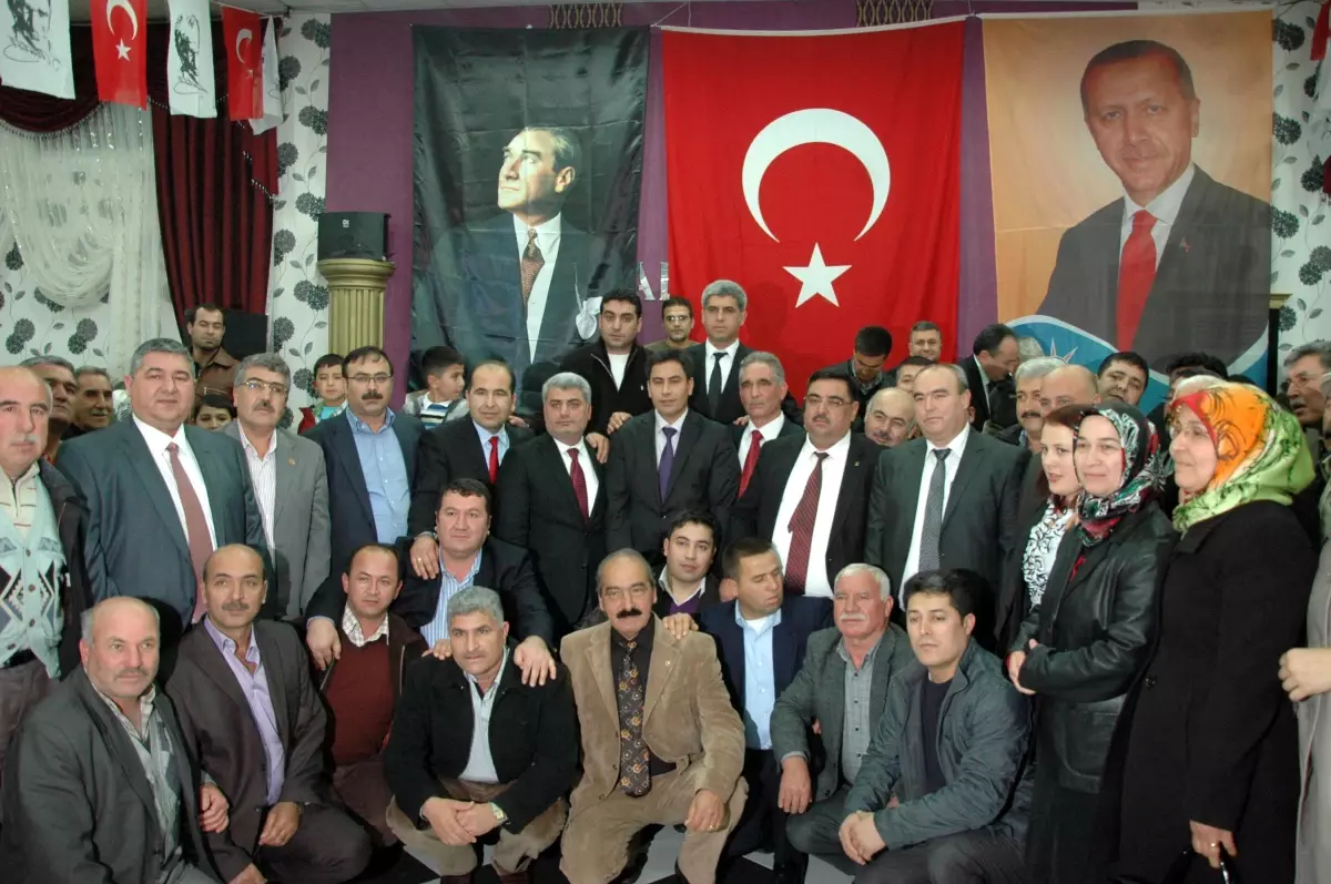 AK Parti Erdemli'de Halit Çortul Güven Tazeledi