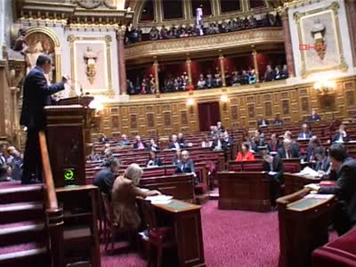 Aktüel 1 Fransa Senatosu\'nda Yasa Teklifinin Görüşülmesine Başlandı