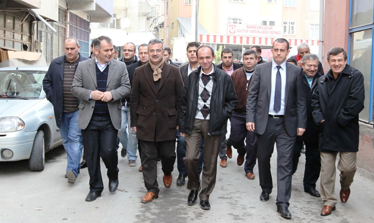 Başkan Köşker Güzeller\'i Dinledi 
