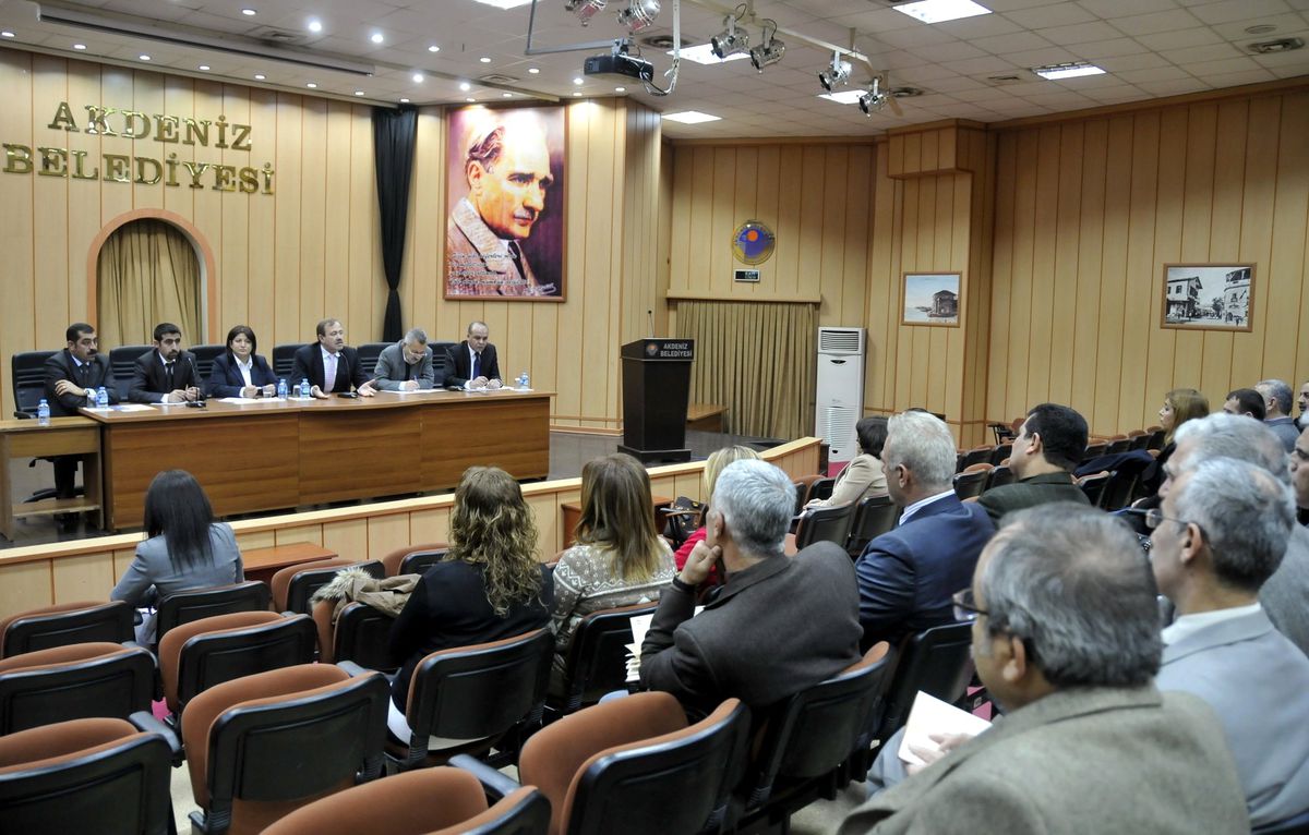 Başkan Türk Birim Müdürleriyle Bir Araya Geldi