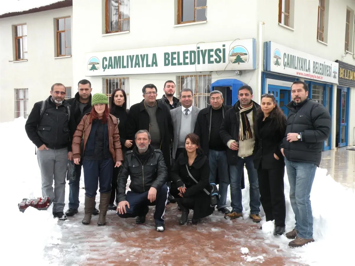 Çamlıyayla Beyaza Boyandı