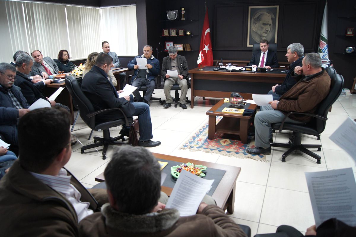 Çan Belediyesi\'nde İnşaat Sahipleri ile Toplantı