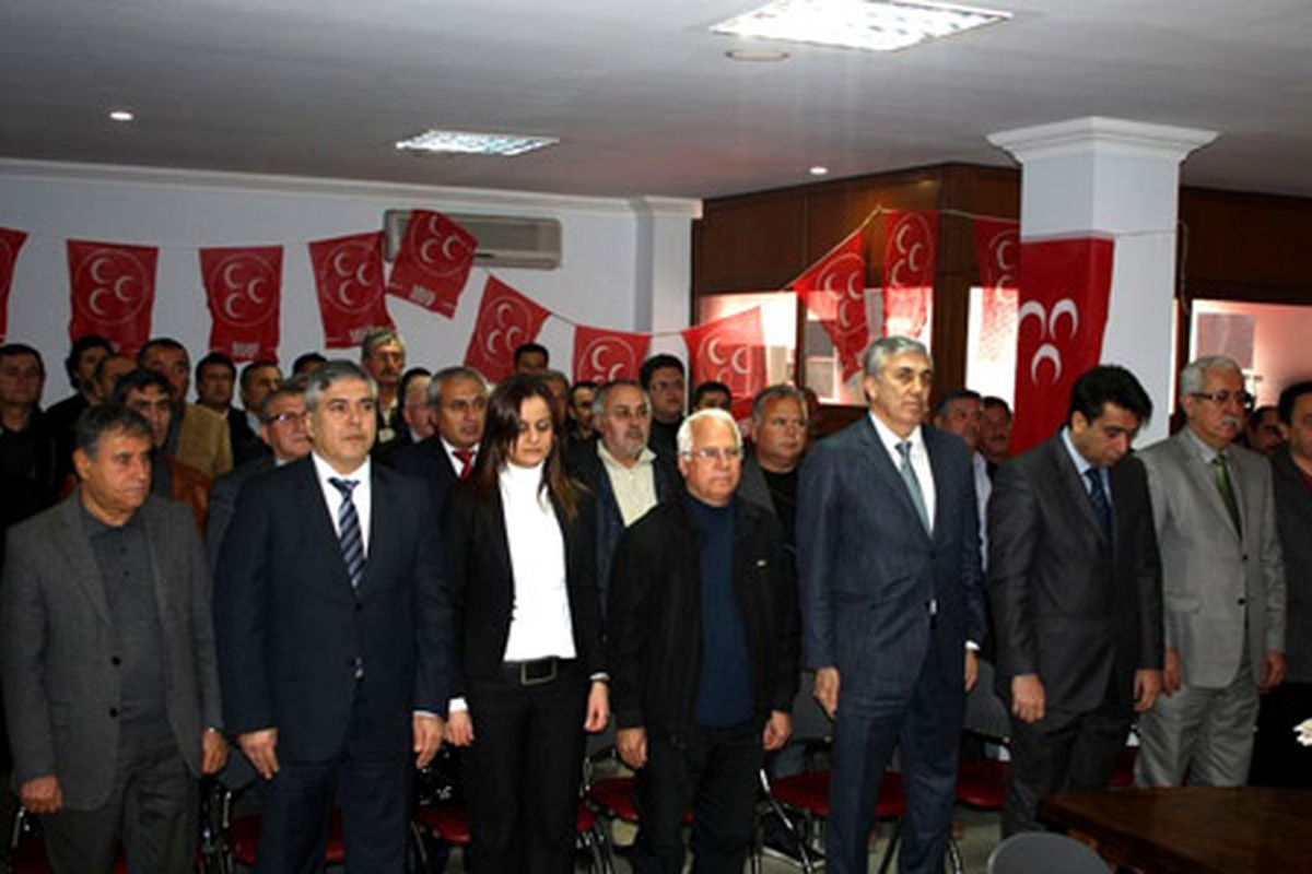 MHP Kaş İlçe Başkanlığında Hasan Baysal