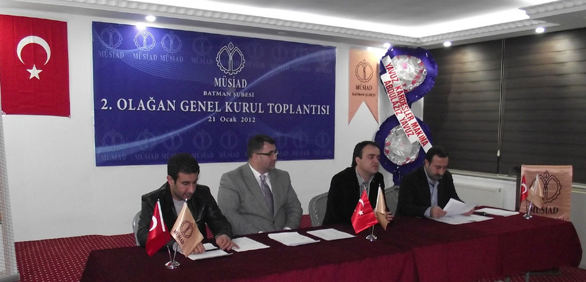 Müsiad Batman Şubesi 2.olağan Genel Kurulu Gerçekleştirildi
