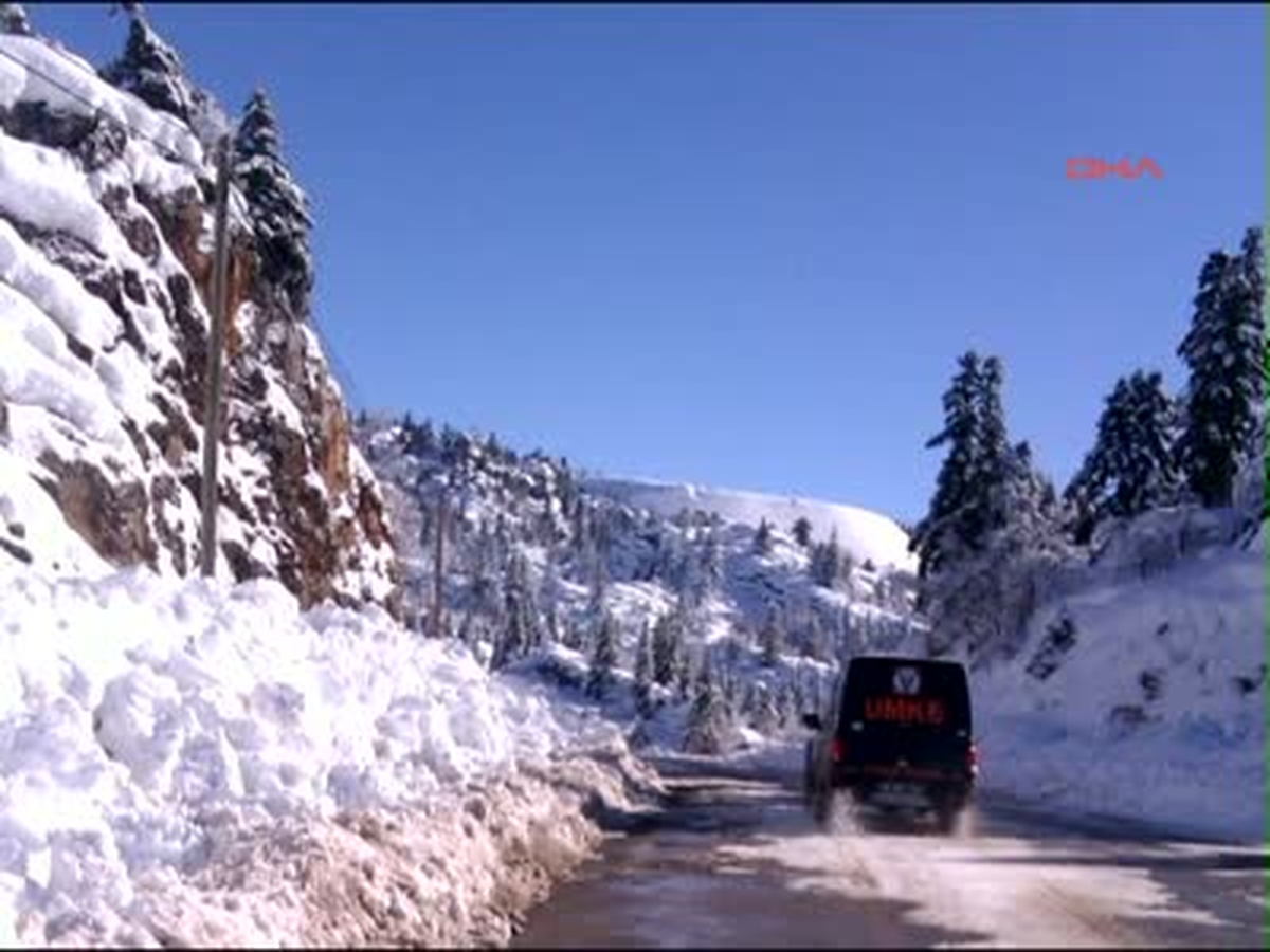 Seydişehir\'de 1 Kişi Çığ Altında Kaldı