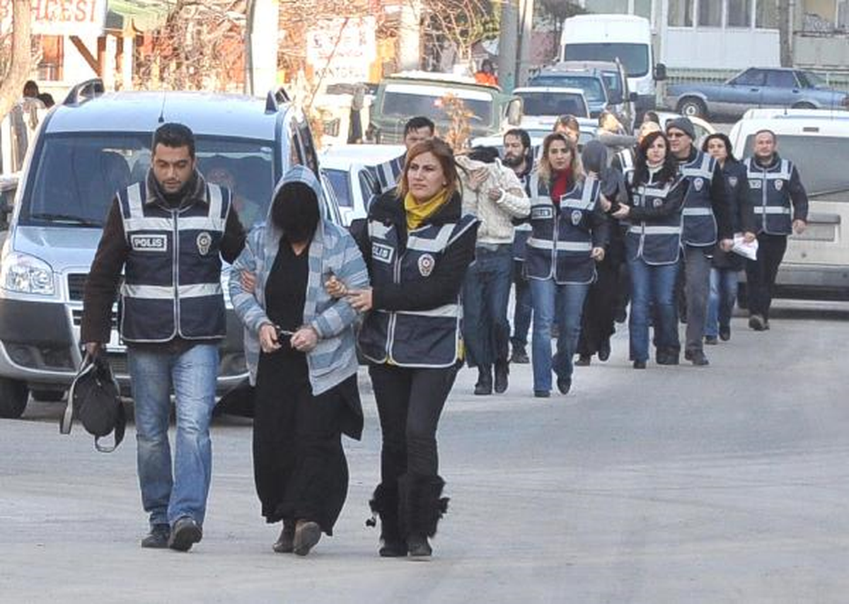 Yankesicilere Operasyon: 5 Gözaltı
