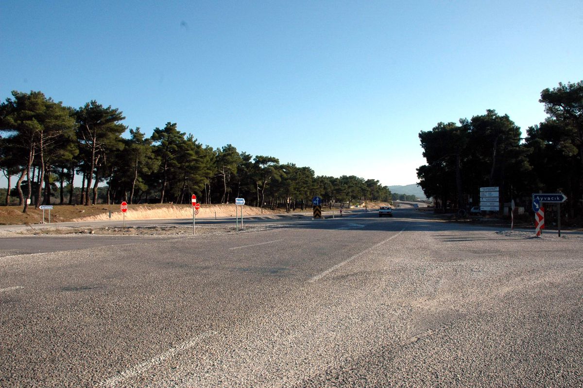 Ayvacık'ta Kavşak Sorunu