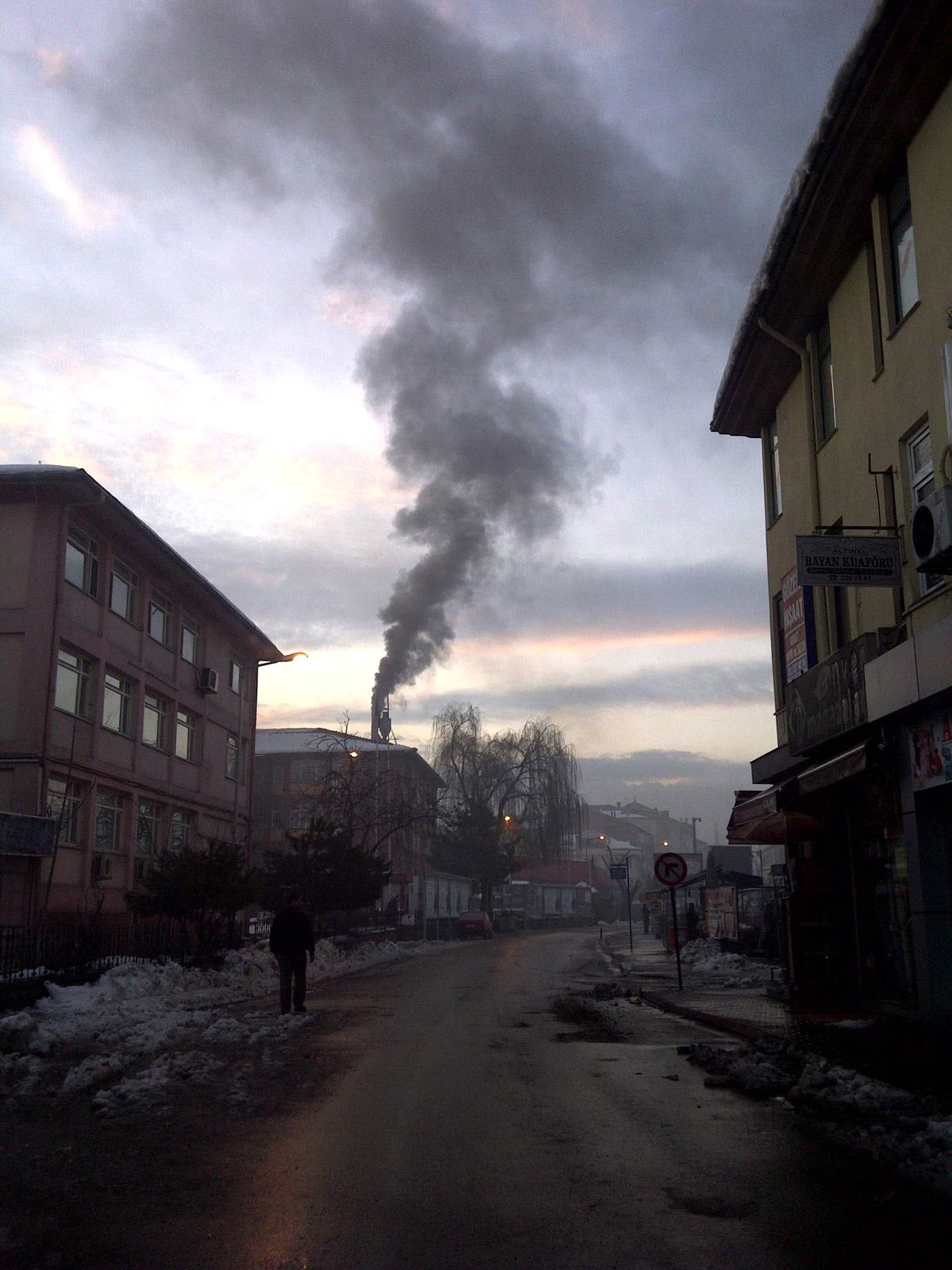 Bartın\'da Baca Kirliliği