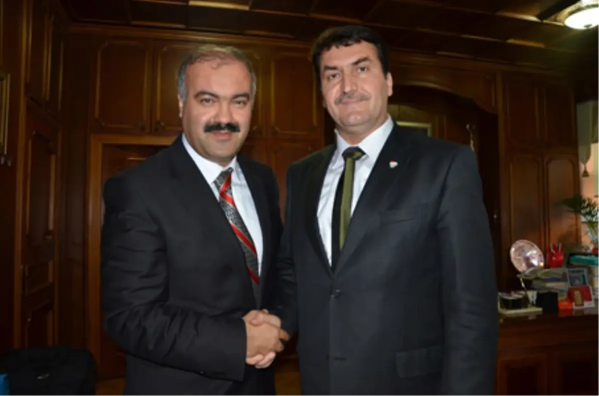 Başkan Dündar\'dan Müftü Ay\'a Ziyaret!