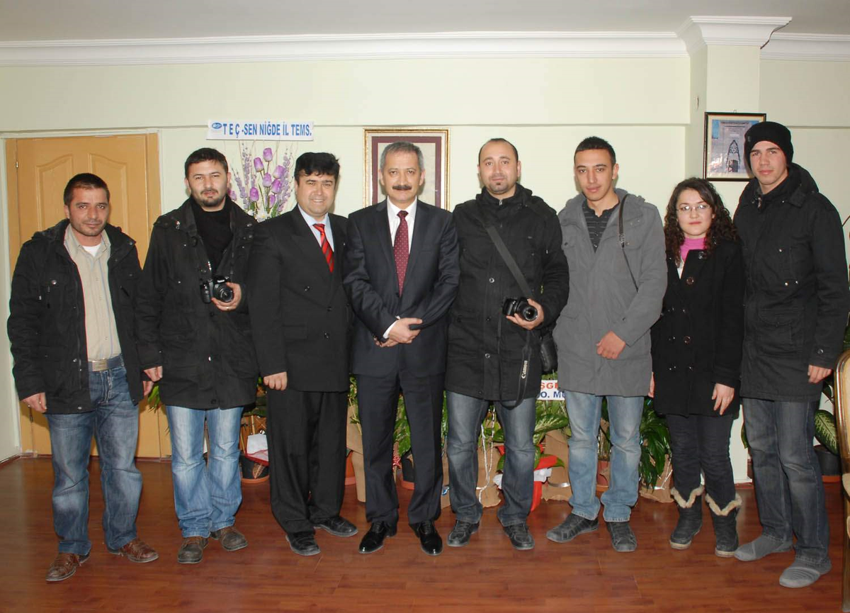 Celalettin Ekinci, Basın Mensupları ile Bir Araya Geldi