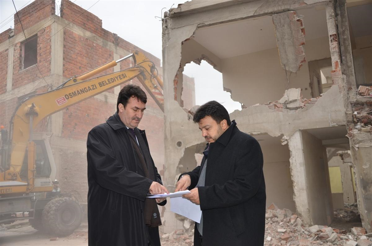 Dar Caddelere Osmangazi Neşteri