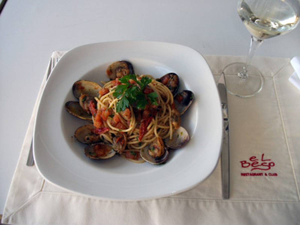 El Beso Restaurant & Club'da Spaghetti Keyfi