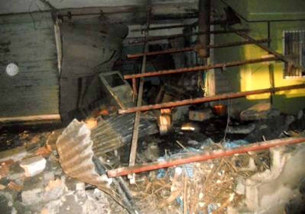 Kalorifer Kazanı Bomba Gibi Patladı