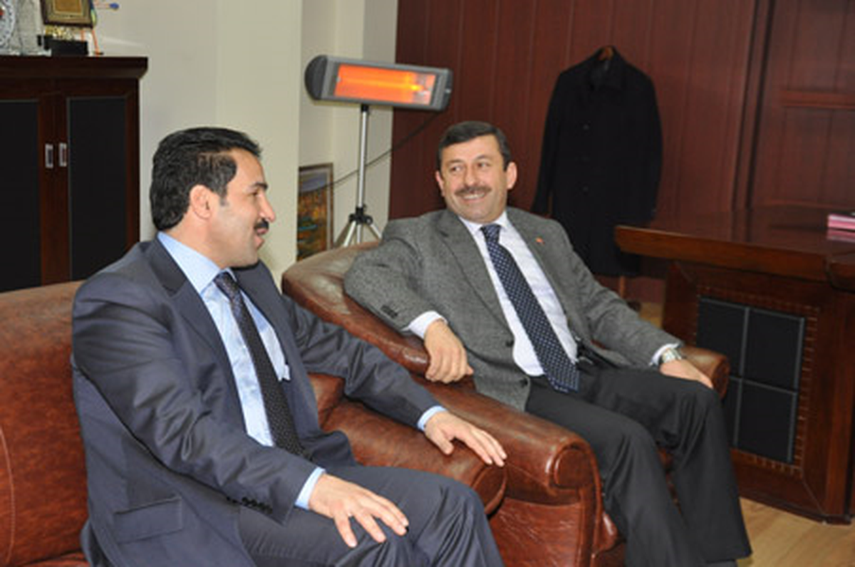 Karabacak'tan Başkan Yaman'a Ziyaret