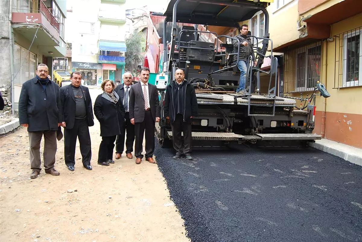 Kumla Yolu Asfaltlama Çalışmaları Başladı