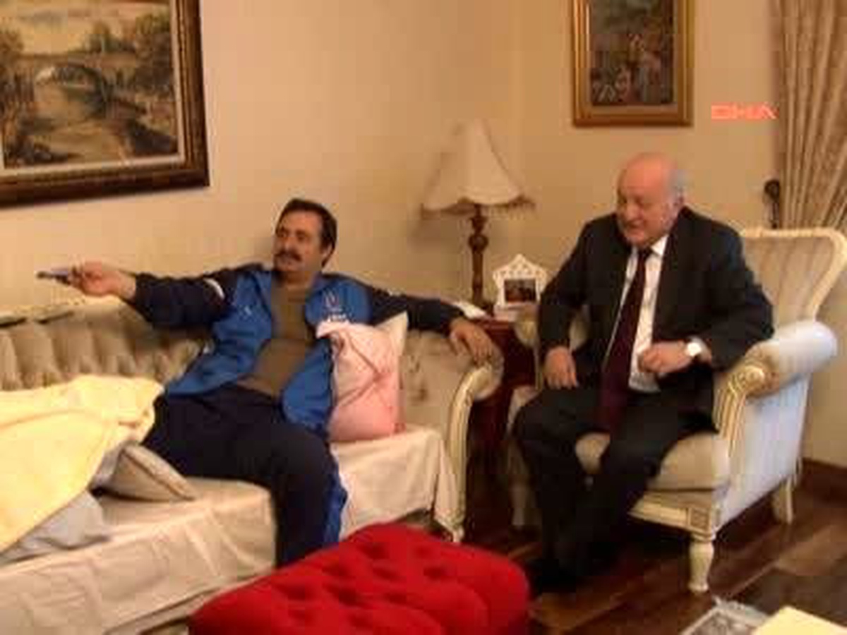 Sadri Şener, Nevzat Şakar'ı Ziyaret Etti