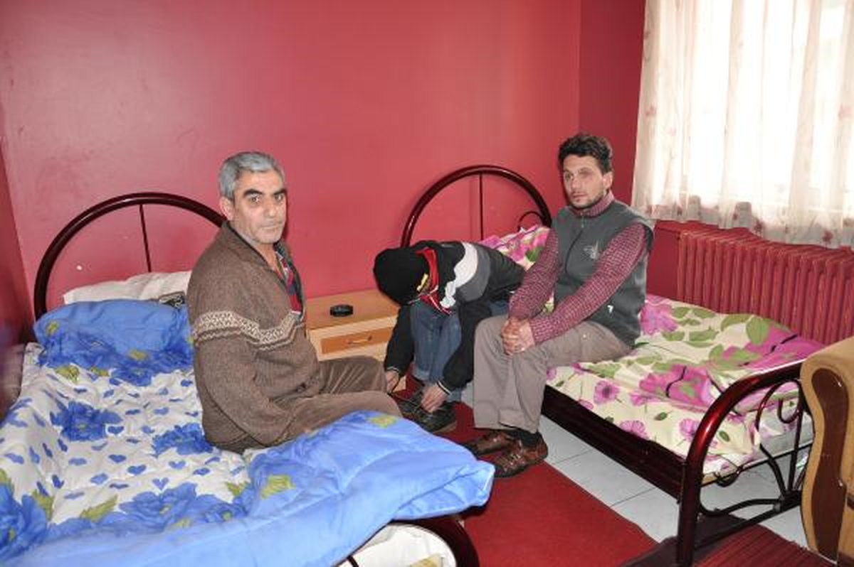Sivas'ta Evsizler Otele Yerleştirildi