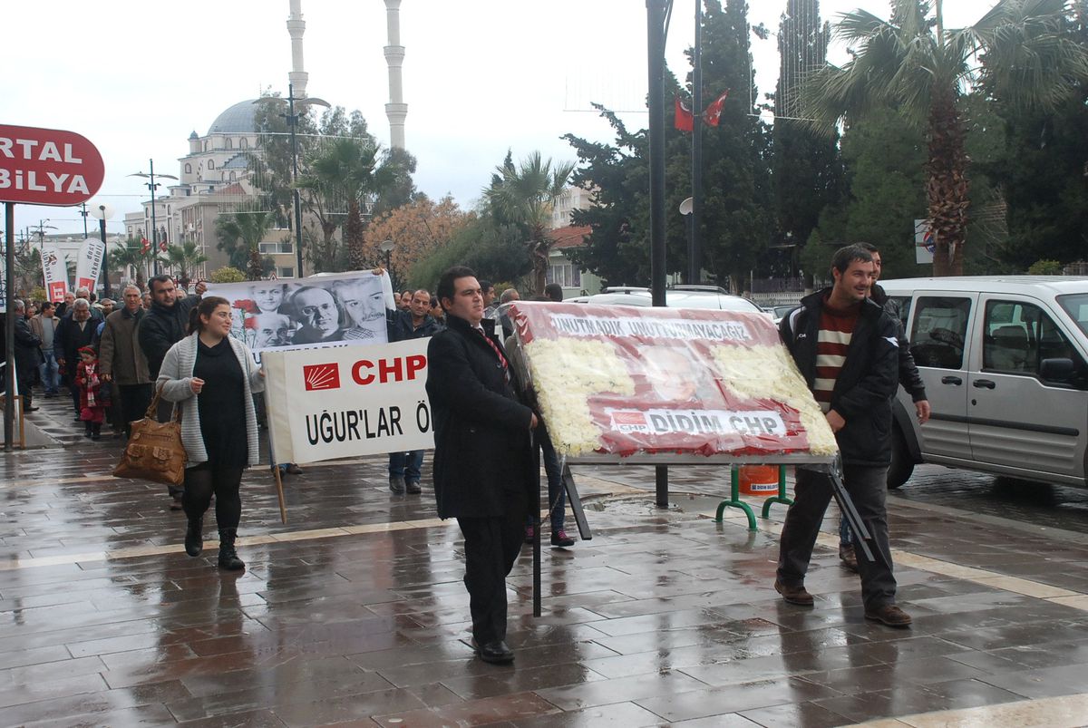 Uğur Mumcu Didim'de Anıldı