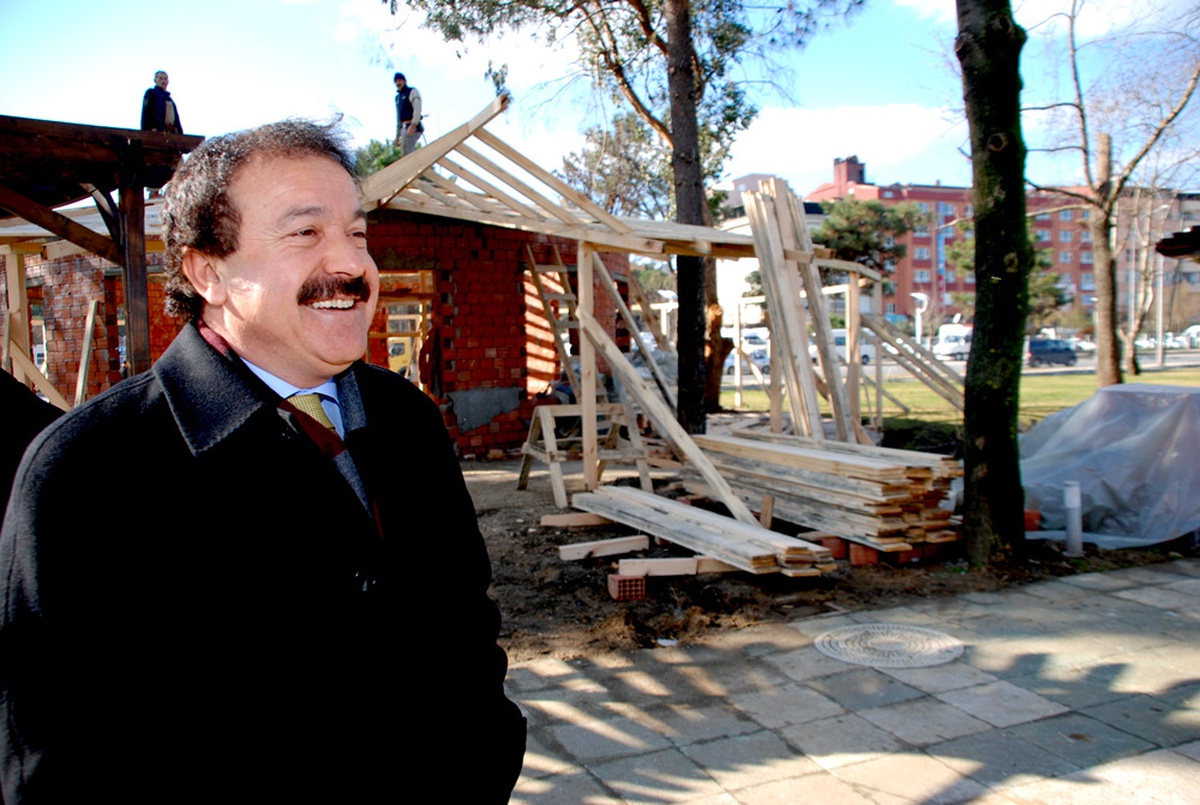 Ünye\'de Atatürk Parkı Çalışmaları