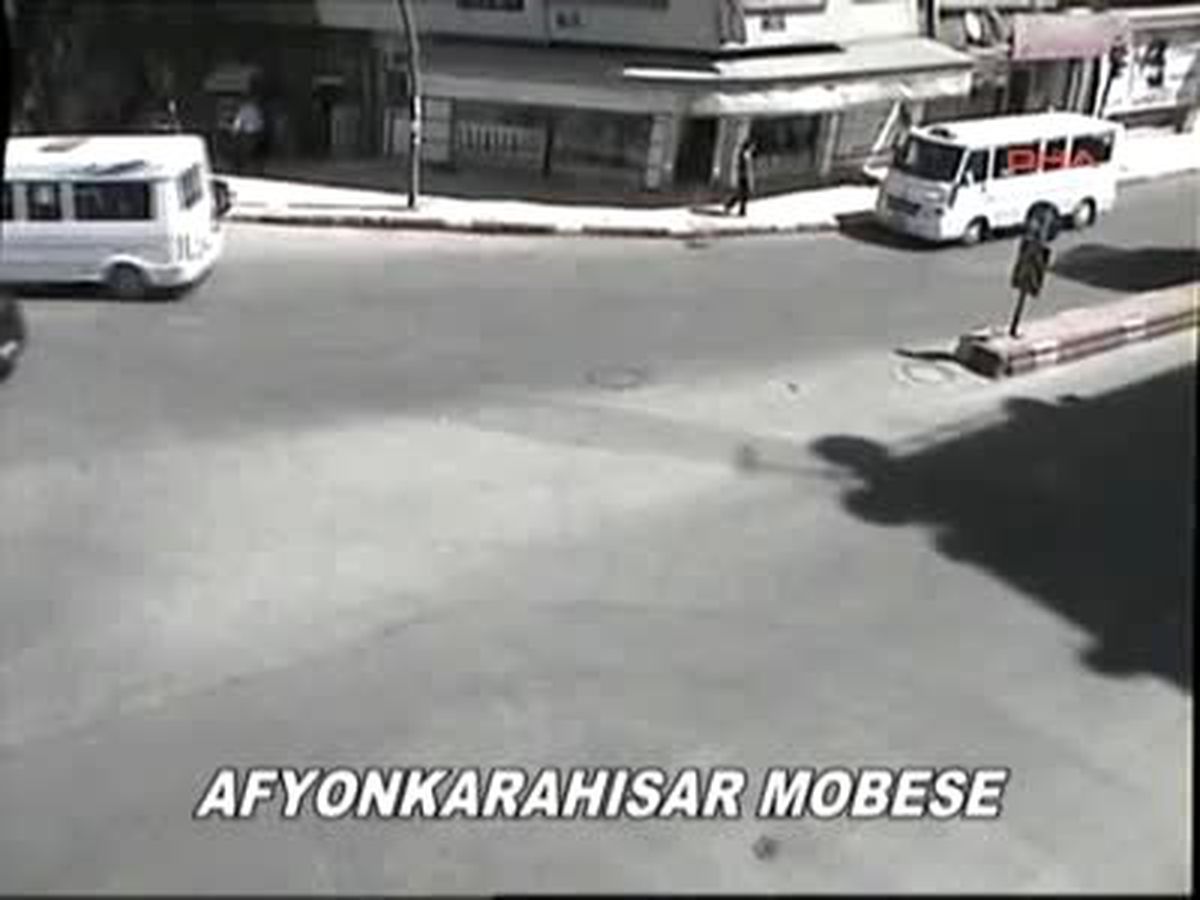 Afyonkarahisar Yeniden Kazalar Mobese Kameralarında