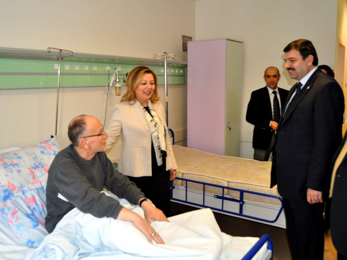 AK Parti Eskişehir Milletvekili Ülke Can, Esogü Onkoloji Servisini Ziyaret Etti