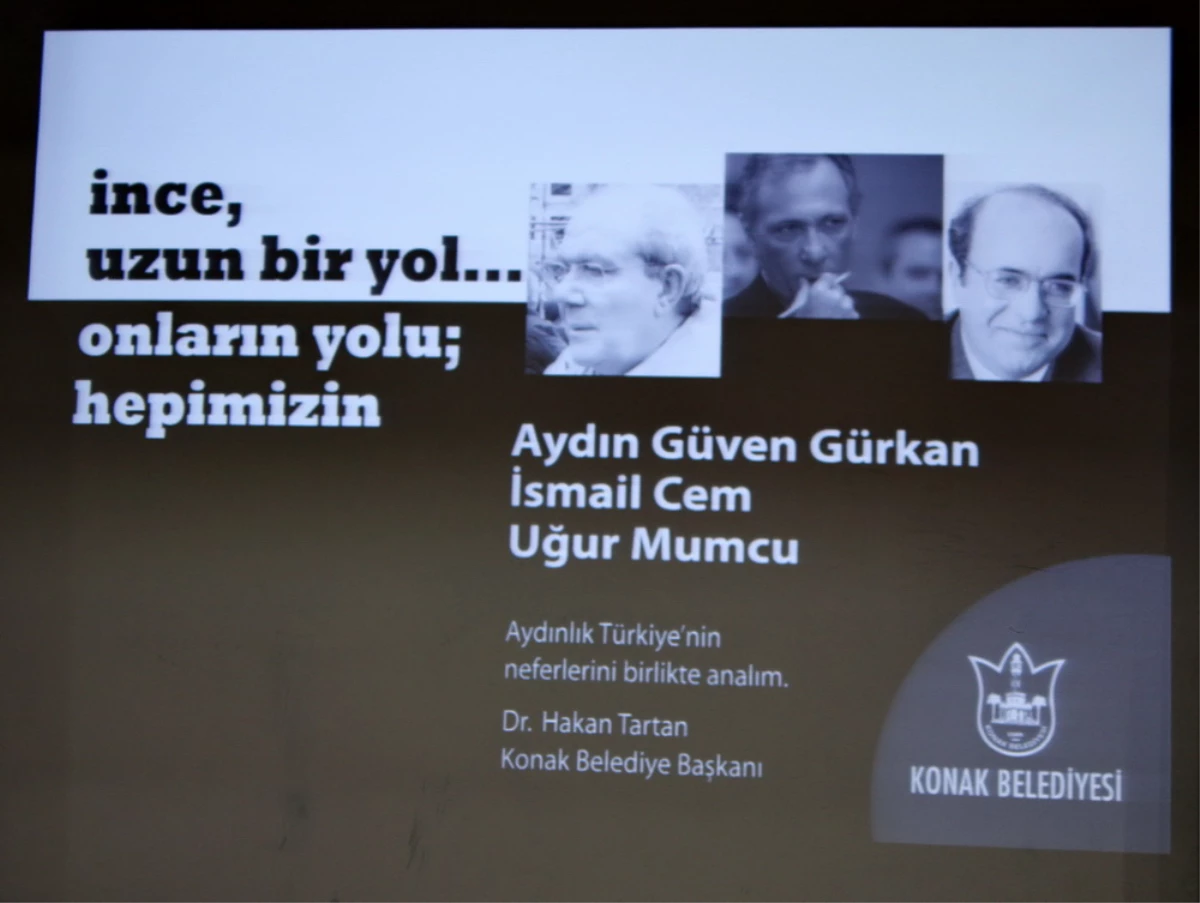 Aydın Güven Gürkan, İsmail Cem ve Uğur Mumcu Türkülerle Anıldı