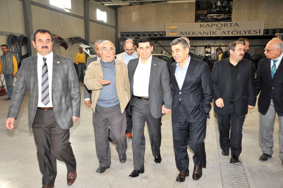 Başkan Tütüncü\'den İş Adamlarına Ziyaret