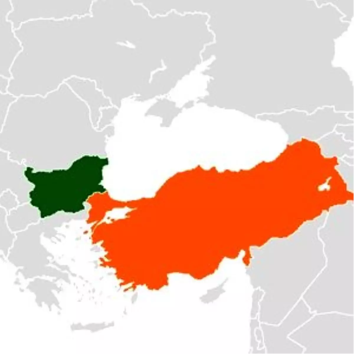 Bulgaristan'dan Türkiye'ye Jest