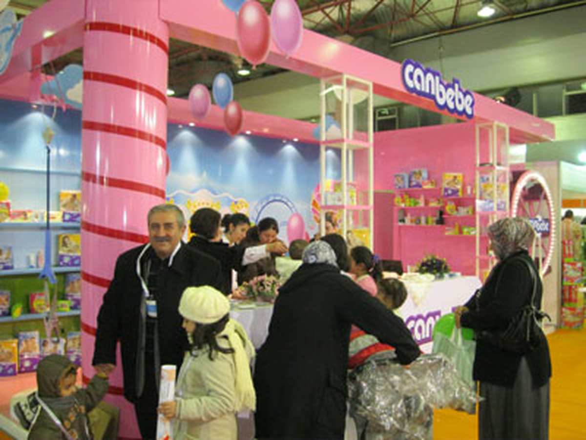 Canbebe; Anne-Bebek-Çocuk Fuarı\'ndaydı