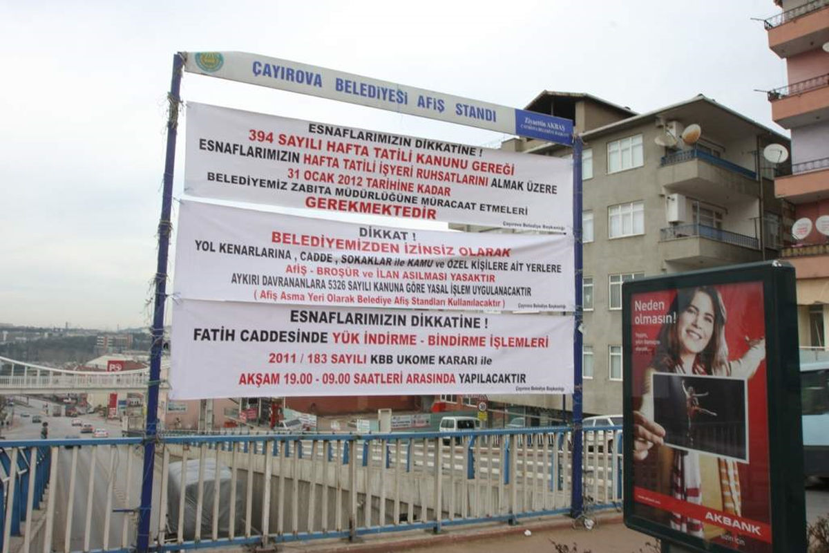 Çayırova Zabıtası'ndan Yeni Kurallar