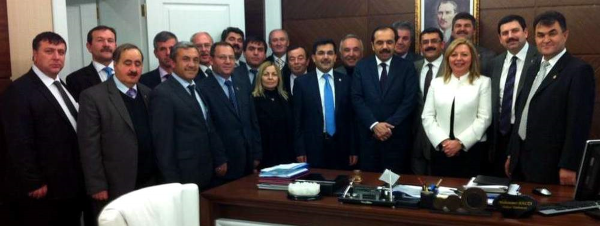 Eskişehir AK Parti Heyeti Şehircilik ve Çevre Bakan Yardımcısı Muhammet Balta\'yı Ziyaret Etti