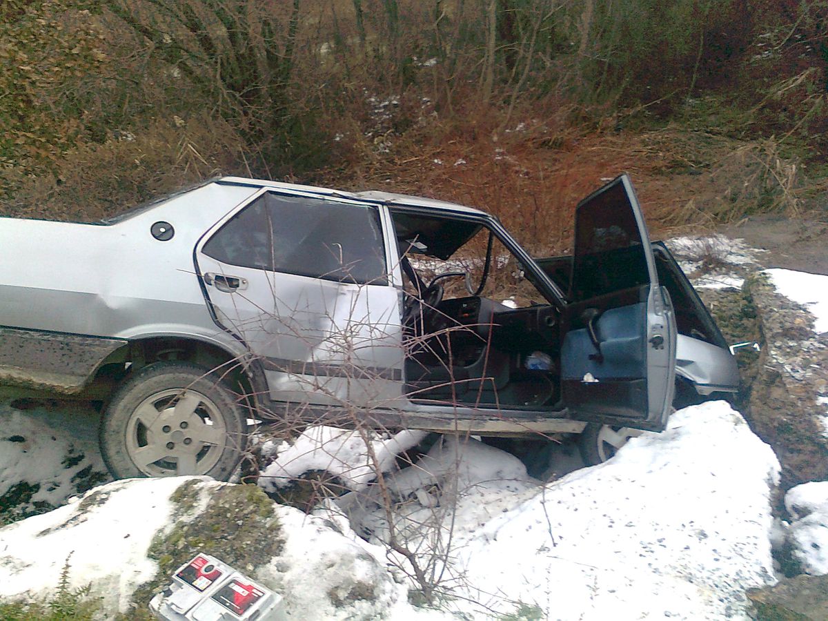 Gediz\'de Trafik Kazası: 1 Yaralı