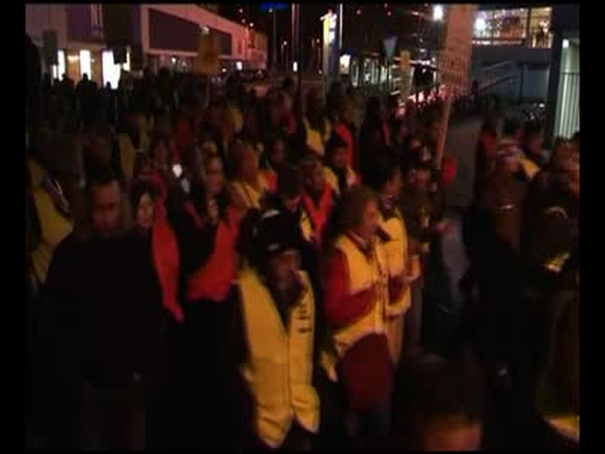 Hollanda'da Temizlikçilerin 'Saygı' Protestosu Devam Ediyor