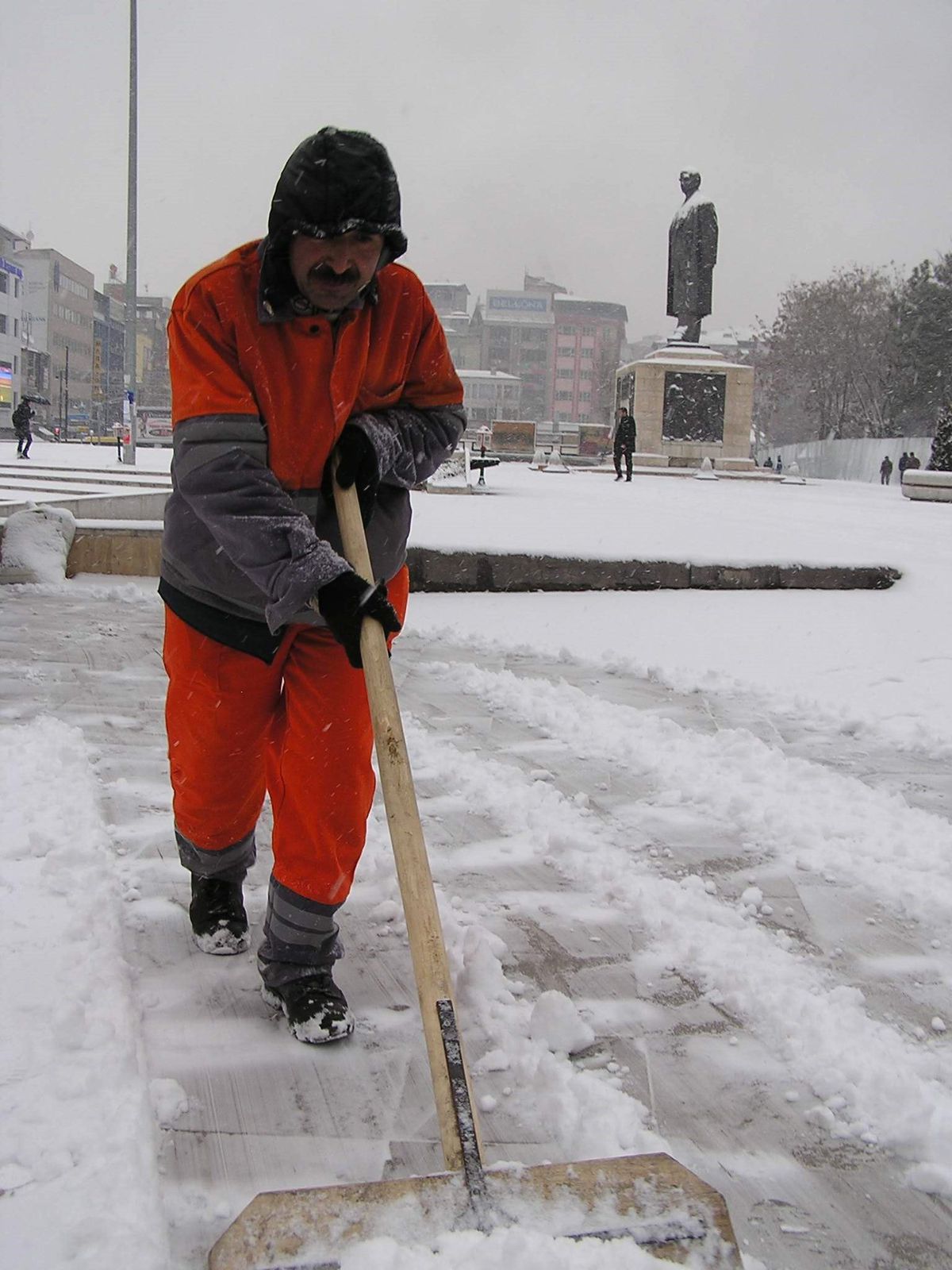 Malatya'da Kar Sevinci