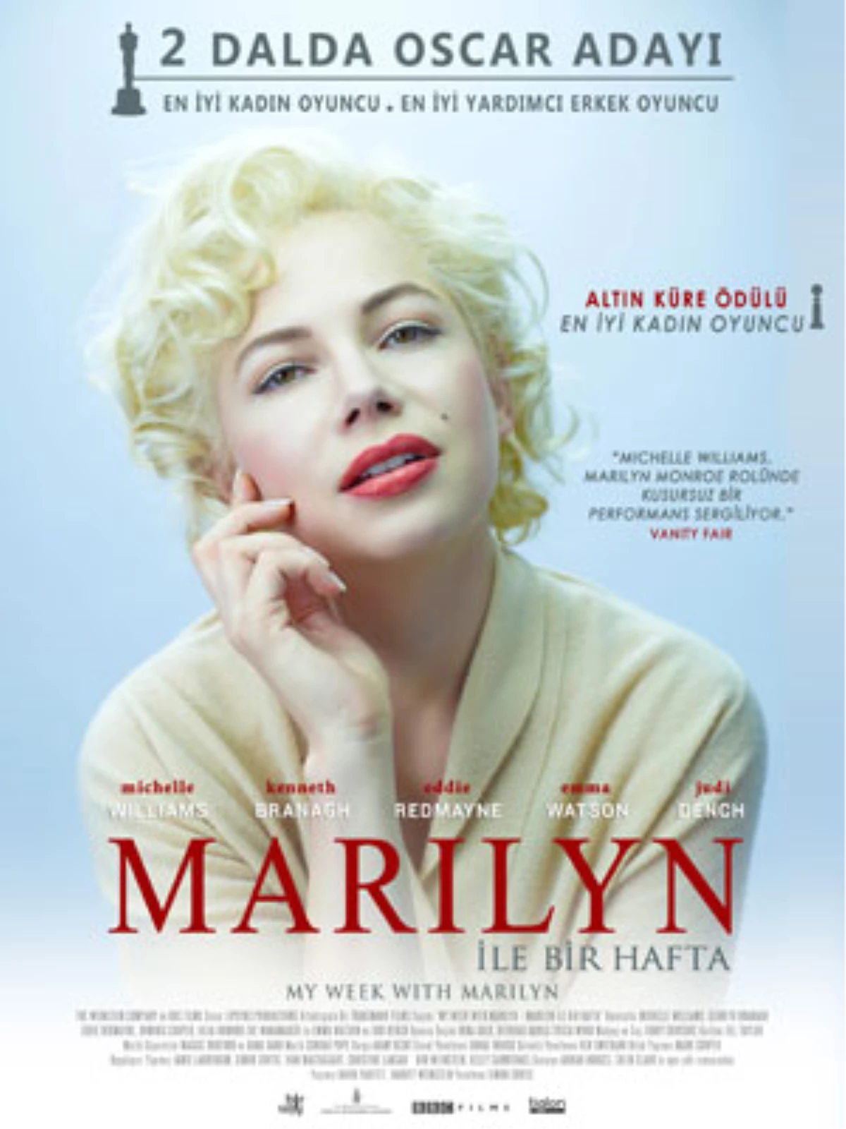 \'\'Marilyn ile Bir Hafta" 10 Şubat\'ta Sinemalarda
