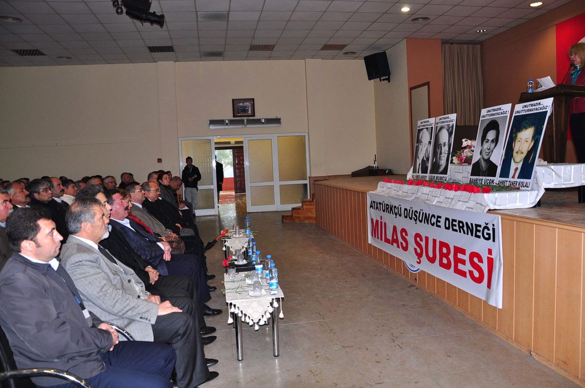 Milas Add'den Uğur Mumcu'yu Anma Etkinliği