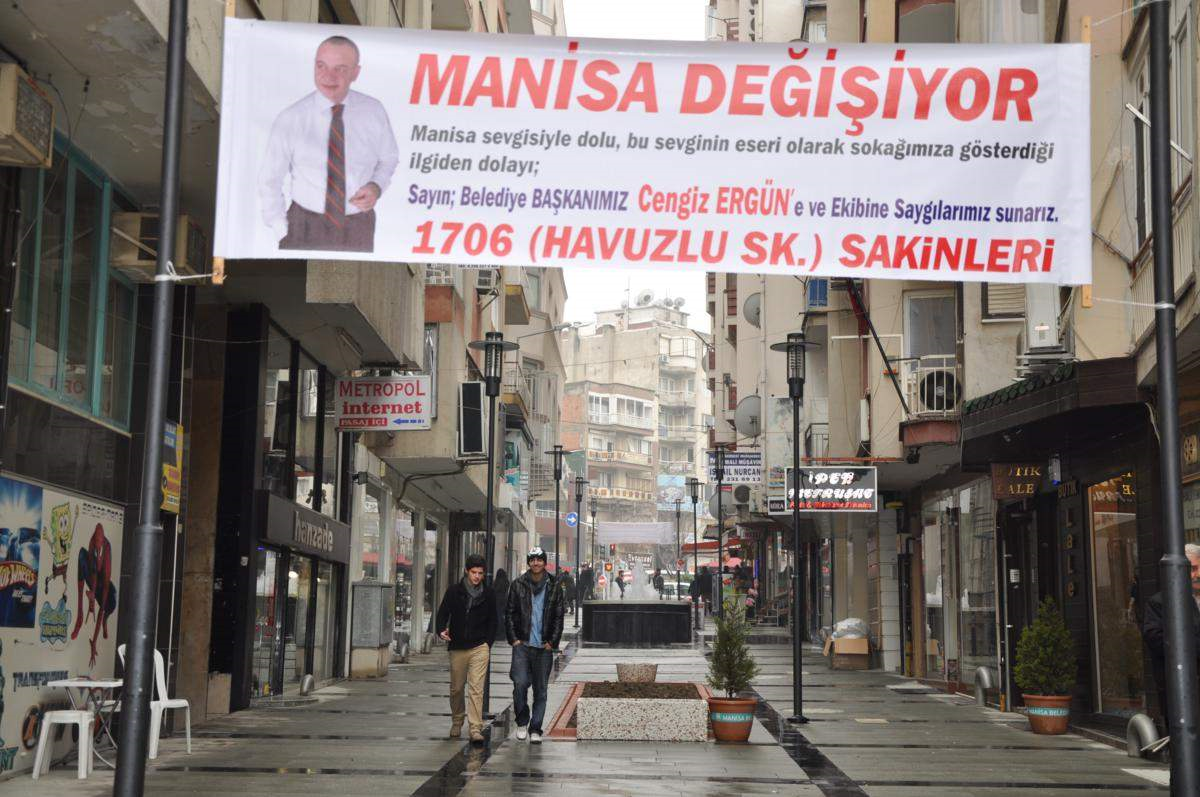Sevgi Yolu Esnafından Başkan Ergün'e Teşekkür