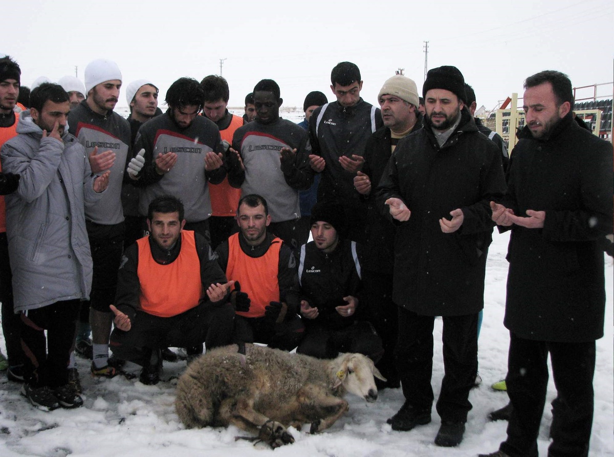 Sorgun Belediyespor Kurban Kesti