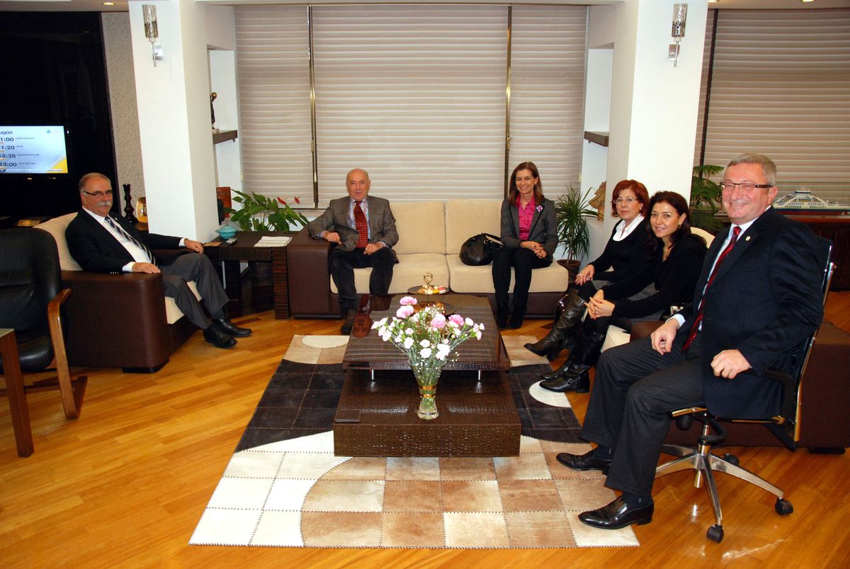 Spastik Özürlü Çocuklar Vakfı Yönetiminden Başkan Gökhan'a Ziyaret