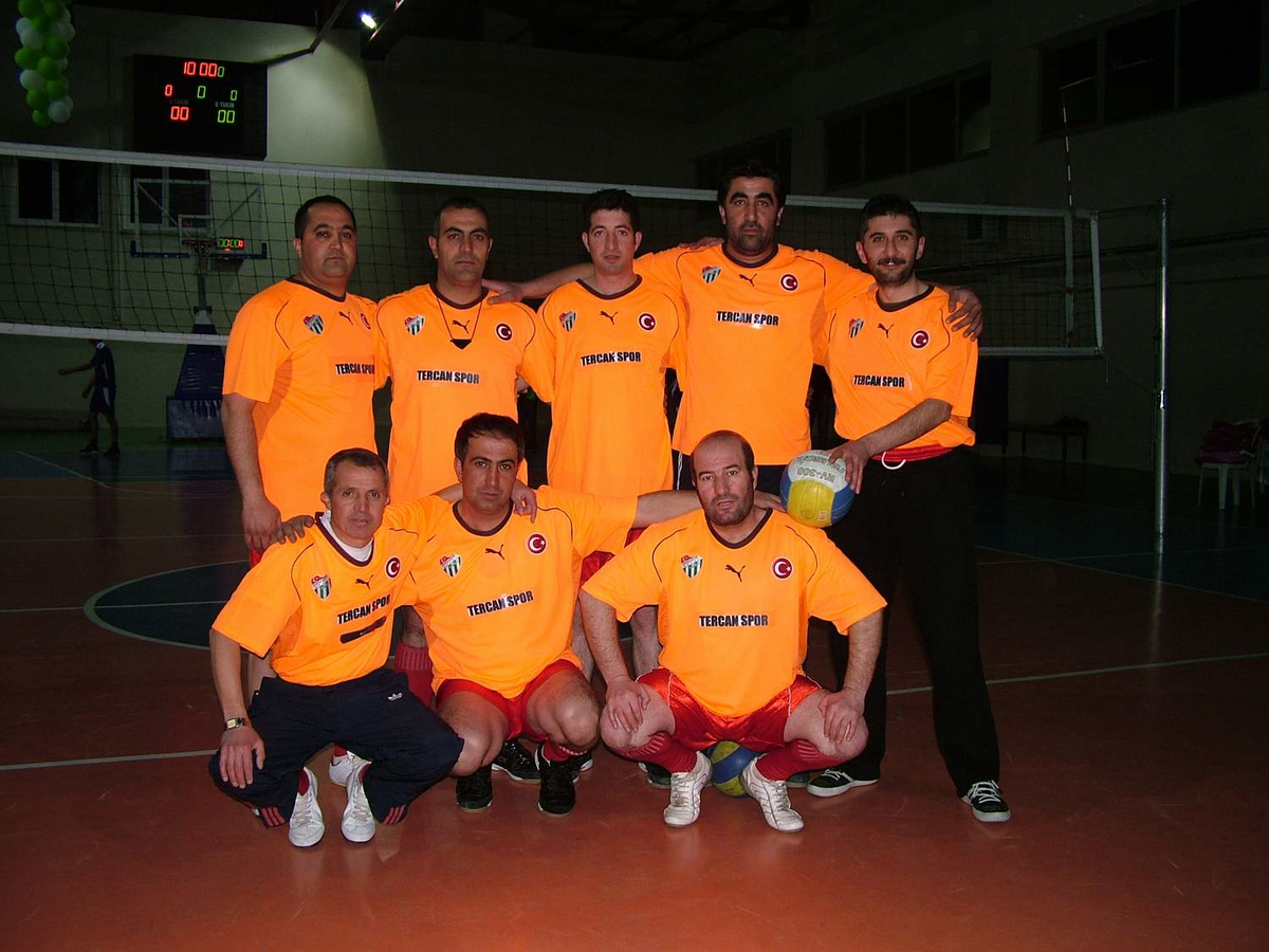 Tercan'da Voleybol Turnuvası