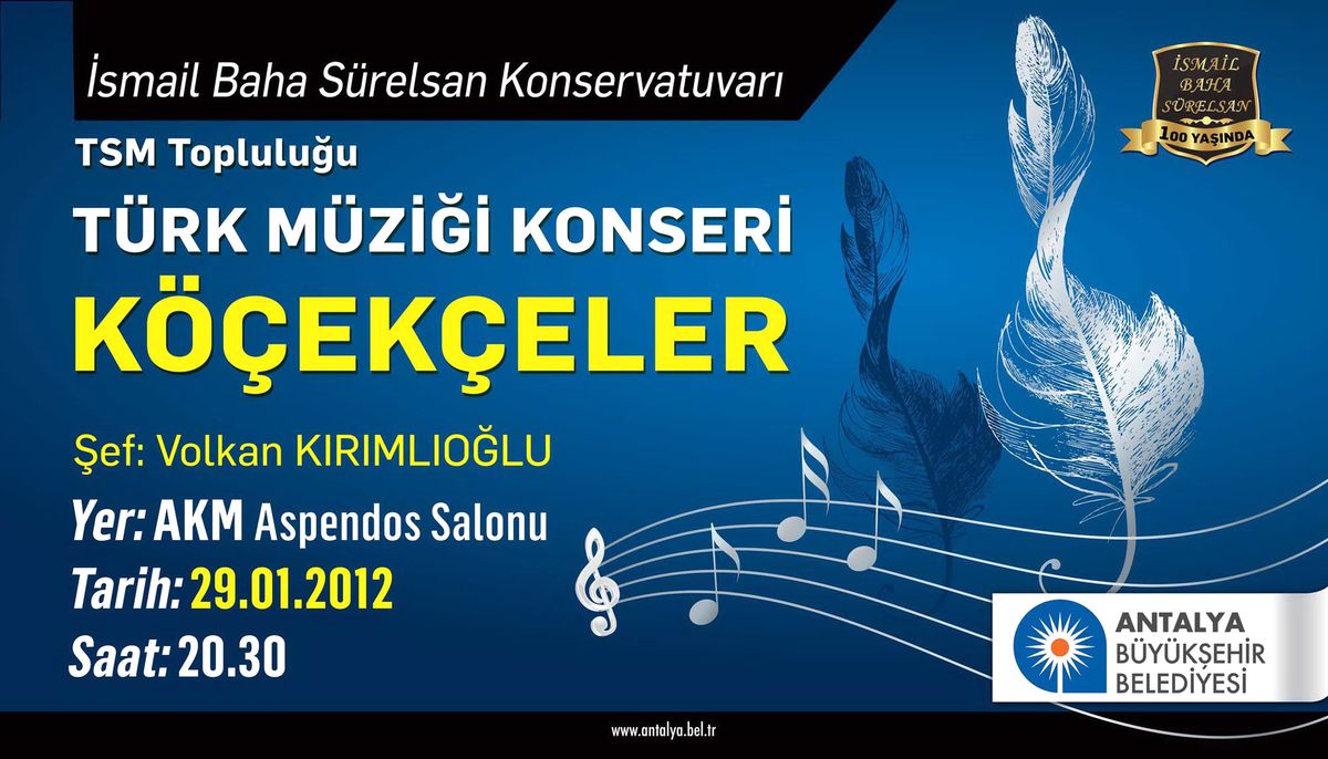 Yılın İlk Konseri \'Köçekçeler\'