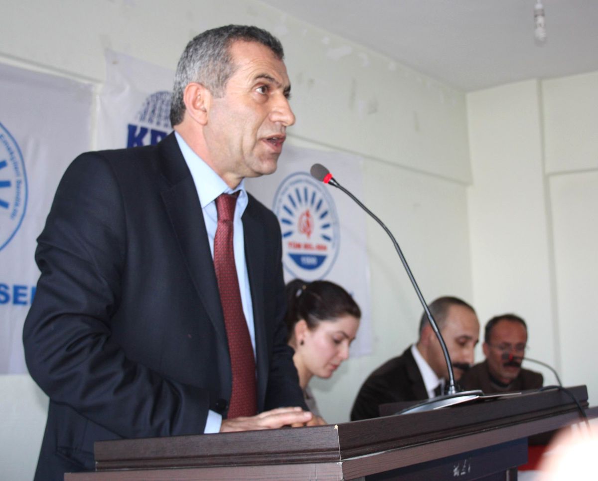 Yüksekova Tüm Bel-Sen Başkanlığına Tekinalp Yeniden Seçildi