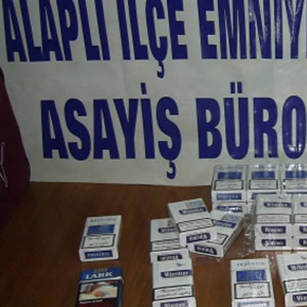 Alaplı\'da Kaçak Sigara Operasyonu